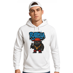 Детски бял анорак "RAPZILA"